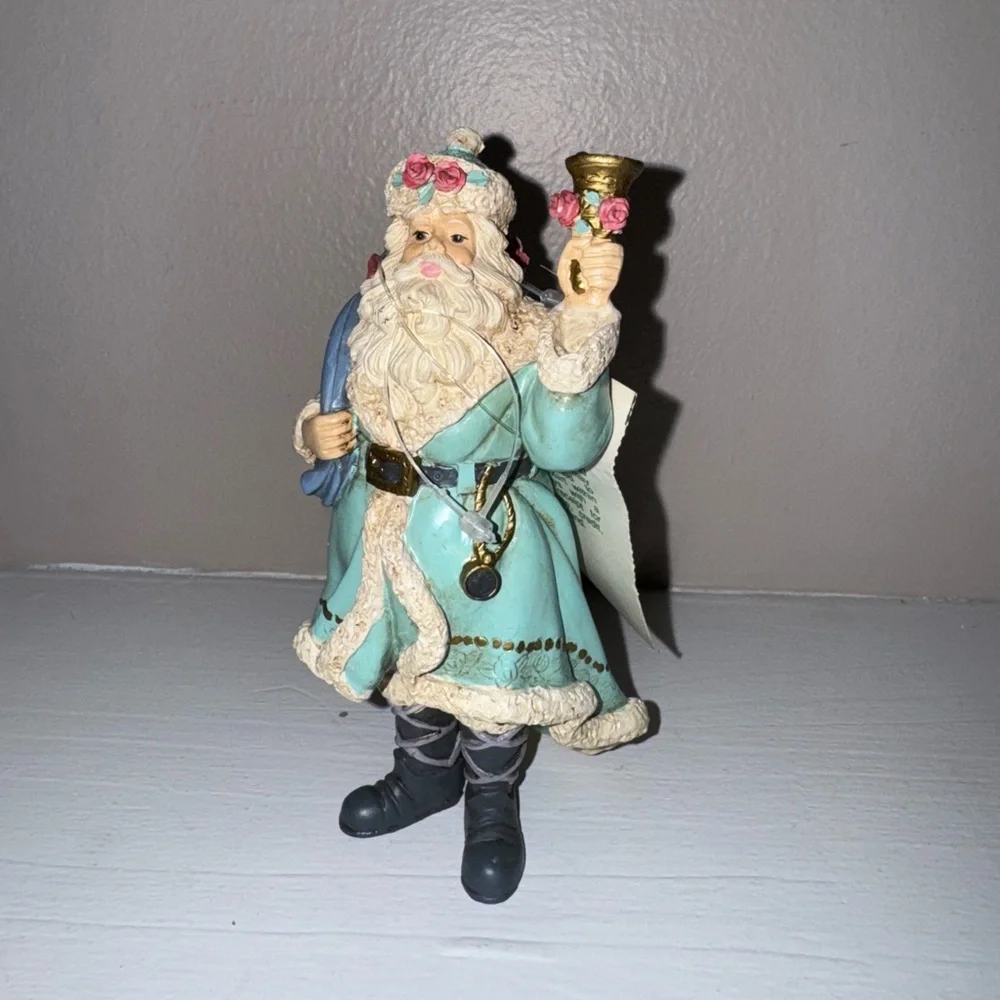 Vintage Midwest of Cannon Falls LOT of 3 Christmas Santa Figurines NWT